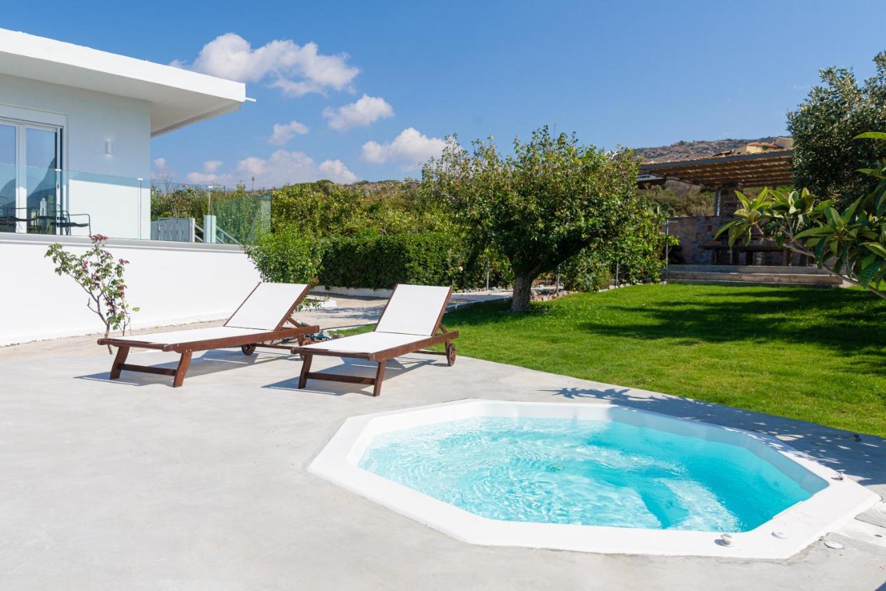 Queen'S Gem Luxury Villa - Heated Jacuzzi & Pool Hersonissos  Exterior photo