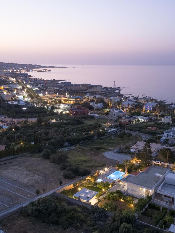 Queen'S Gem Luxury Villa - Heated Jacuzzi & Pool Hersonissos  Exterior photo