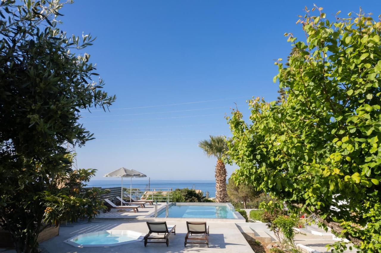 Queen'S Gem Luxury Villa - Heated Jacuzzi & Pool Hersonissos  Exterior photo